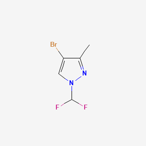 4-Bromo-1-(difluoromethyl)-3-methyl-1H-pyrazole