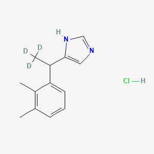 molecular formula C13H17ClN2 B596705 Medetomidine-d3 Hydrochloride CAS No. 1246820-20-1