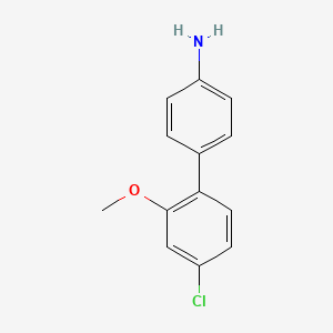 4'-Chloro-2'-methoxy-[1,1'-biphenyl]-4-amine