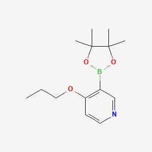 4-Propoxy-3-(4,4,5,5-tetramethyl-1,3,2-dioxaborolan-2-yl)pyridine