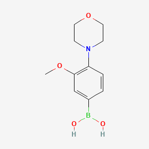 (3-Methoxy-4-morpholinophenyl)boronic acid