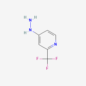 1-(2-(Trifluoromethyl)pyridin-4-YL)hydrazine