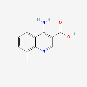 4-Amino-8-methylquinoline-3-carboxylic acid