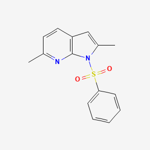 1-(Phenylsulfonyl)-2,6-dimethyl-7-azaindole