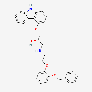 (R)-(+)-2'-O-Benzyloxy-2-O-desmethylcarvedilol