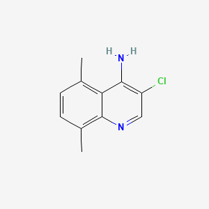 3-Chloro-5,8-dimethylquinolin-4-amine