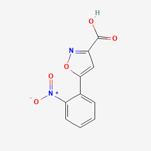 5-(2-Nitrophenyl)isoxazole-3-carboxylic acid