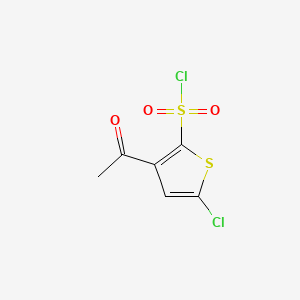 3-Acetyl-5-chlorothiophene-2-sulfonyl chloride
