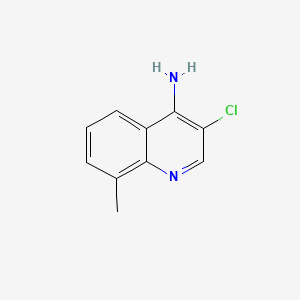 3-Chloro-8-methylquinolin-4-amine