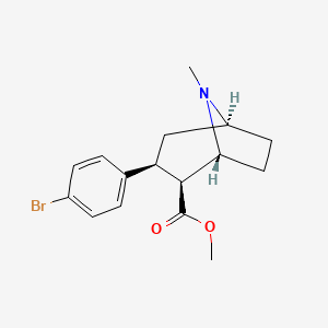 Methyl (1R,2S,3S,5S)-3-(4-bromophenyl)-8-methyl-8-azabicyclo[3.2.1]octane-2-carboxylate