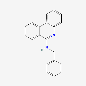 molecular formula C20H16N2 B5969918 N-benzylphenanthridin-6-amine CAS No. 66152-01-0