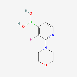 3-Fluoro-2-morpholinopyridine-4-boronic acid