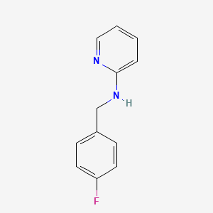 molecular formula C12H11FN2 B5970399 N-(4-fluorobenzyl)pyridin-2-amine 