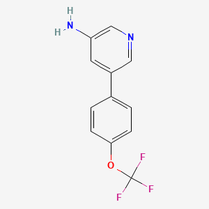 5-(4-(Trifluoromethoxy)phenyl)pyridin-3-amine