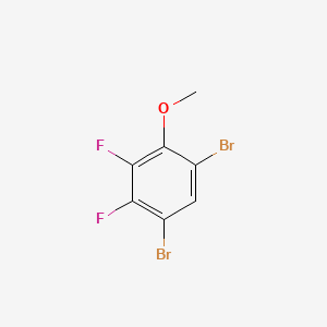 1,5-Dibromo-2,3-difluoro-4-methoxybenzene