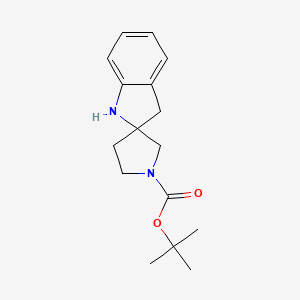 tert-Butyl spiro[indoline-2,3'-pyrrolidine]-1'-carboxylate