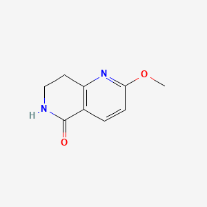 2-Methoxy-7,8-dihydro-1,6-naphthyridin-5(6H)-one