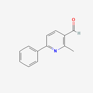 2-Methyl-6-phenylnicotinaldehyde