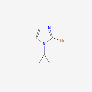 2-Bromo-1-cyclopropyl-1H-imidazole