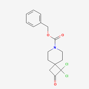 Benzyl 1,1-dichloro-2-oxo-7-azaspiro[3.5]nonane-7-carboxylate