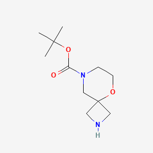 tert-Butyl 5-oxa-2,8-diazaspiro[3.5]nonane-8-carboxylate