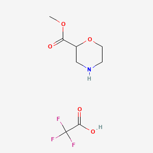 Methyl morpholine-2-carboxylate 2,2,2-trifluoroacetate