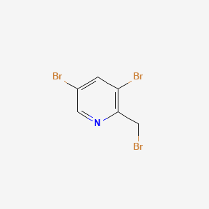 3,5-Dibromo-2-(bromomethyl)pyridine