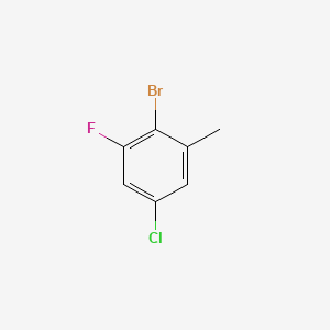2-Bromo-5-chloro-3-fluorotoluene