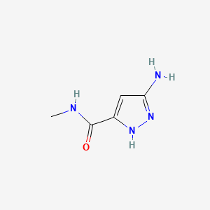 5-Amino-N-methyl-1H-pyrazole-3-carboxamide