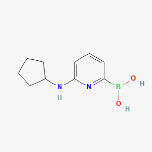(6-(Cyclopentylamino)pyridin-2-yl)boronic acid