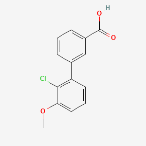 2'-Chloro-3'-methoxybiphenyl-3-carboxylic acid