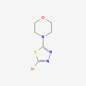 4-(5-Bromo-1,3,4-thiadiazol-2-yl)morpholine