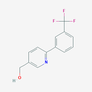 B059721 5-[4-(Methylsulfonamido)phenyl]-2H-tetrazole CAS No. 1261268-83-0