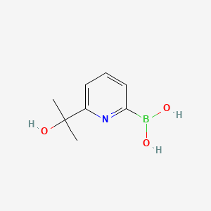 (6-(2-Hydroxypropan-2-yl)pyridin-2-yl)boronic acid