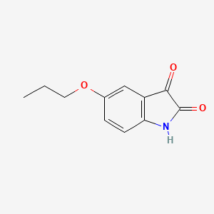 5-Propoxyindoline-2,3-dione