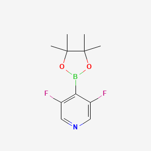 3,5-Difluoro-4-(4,4,5,5-tetramethyl-1,3,2-dioxaborolan-2-yl)pyridine