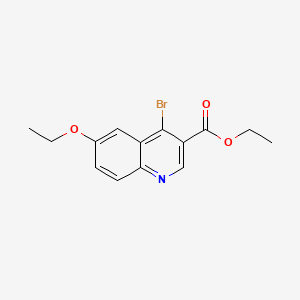 4-Bromo-6-ethoxyquinoline-3-carboxylic acid ethyl ester