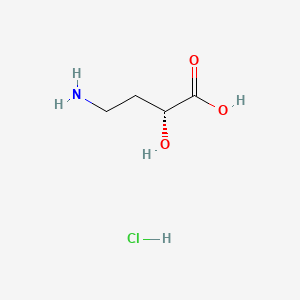 (R)-4-amino-2-hydroxybutanoic acid hydrochloride