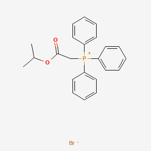 molecular formula C23H24BrO2P B597269 (Isopropyloxycarbonylmethyl)triphenylphonium bromide CAS No. 159377-42-1