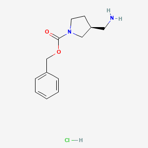(S)-Benzyl 3-(aminomethyl)pyrrolidine-1-carboxylate hydrochloride