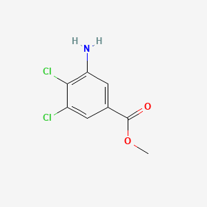 B597295 Methyl 3-amino-4,5-dichlorobenzoate CAS No. 1250663-38-7