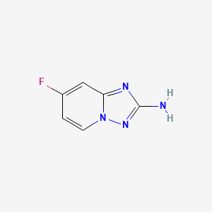 2-Amino-7-fluoro-[1,2,4]triazolo[1,5-a]pyridine