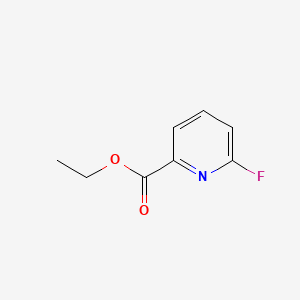 molecular formula C8H8FNO2 B597310 Ethyl 6-fluoropicolinate CAS No. 1207609-63-9