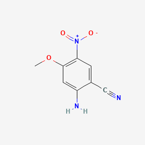 2-Amino-4-methoxy-5-nitrobenzonitrile