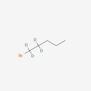 molecular formula C5H11Br B597354 1-Bromopentane-1,1,2,2-d4 CAS No. 1219803-61-8