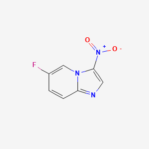 6-Fluoro-3-nitroimidazo[1,2-a]pyridine