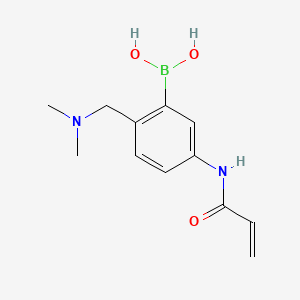 5-Acrylamido-2-((dimethylamino)methyl)phenylboronic acid