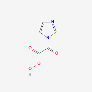 (1H-Imidazol-1-yl)(oxo)ethaneperoxoic acid