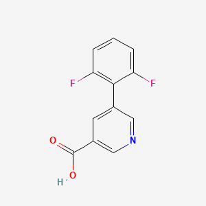 5-(2,6-Difluorophenyl)pyridine-3-carboxylic acid