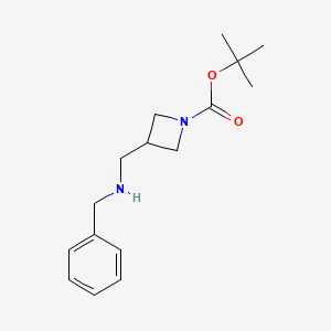 Tert-butyl 3-((benzylamino)methyl)azetidine-1-carboxylate